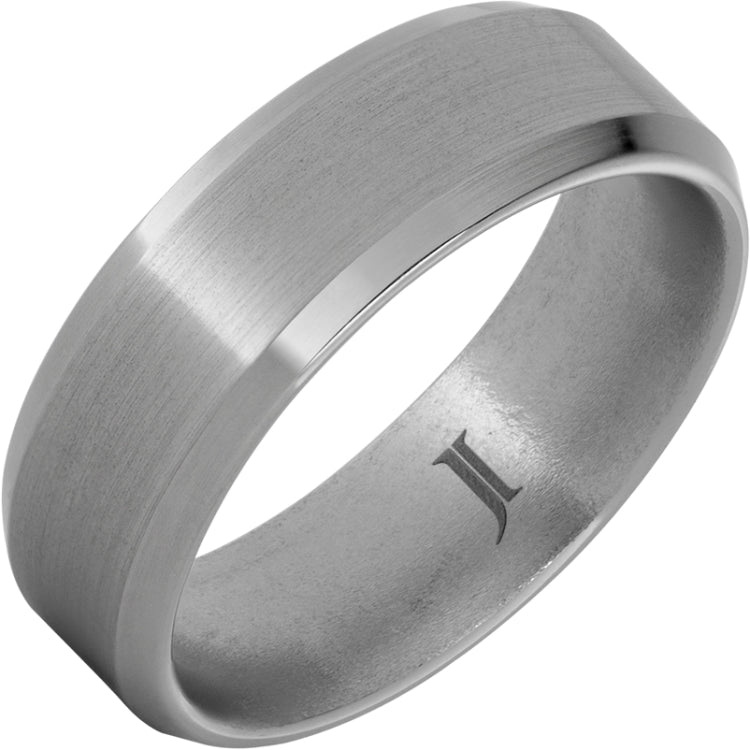 Aerospace Grade Titanium Ring with Satin Finish