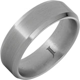 Aerospace Grade Titanium Ring with Satin Finish