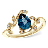 14KT Gold Ladies Diamond Ring