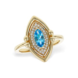 14KT Gold Ladies Diamond Ring