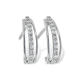 14KT Gold Diamond Earrings