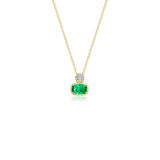 Regal Cushion-Cut Necklace
