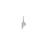 Letter P Charm Pendant