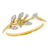 14KT Gold Ladies Diamond Fashion Ring