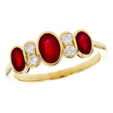 14KT Gold Ladies Diamond Ring