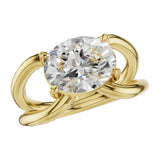 14KT Gold Diamond Semi-Mount Engagement Ring