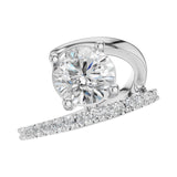 14KT Gold Semi-Mount Engagement Ring