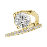 14KT Gold Semi-Mount Engagement Ring