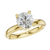 14KT Gold Diamond Semi-Mount Engagement Ring