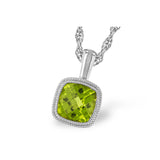 14KT Gold Peridot Necklace