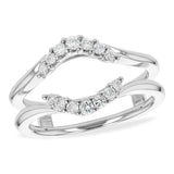 14KT Gold Ladies Diamond Wrap/Guard