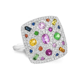 14KT Gold Ladies Diamond Fashion Ring