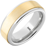 Cancun - Serinium® and 14K Yellow Gold Satin Ring