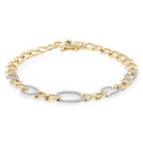 14KT Gold Diamond Bracelet