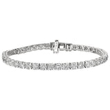 7 Ctw Lab Grown Tennis Bracelet