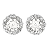 1/2 Ctw Lab Grown Earring Jacket