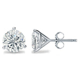 3 Ctw Lab Grown Solitaire Studs