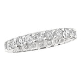 2 1/4 Ctw Lab Grown Round Eternity Band