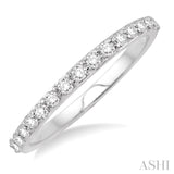 1/3 Ctw Diamond Wedding Band in 14K White Gold