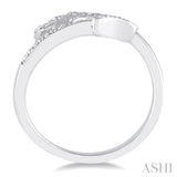 Silver Arrow Open Diamond Fashion Ring