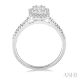 Fusion Diamond Engagement Ring