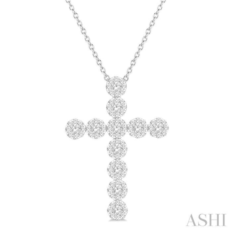 Lovebright Essential Cross Diamond Pendant