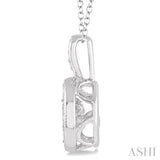 Silver Emotion Diamond Pendant