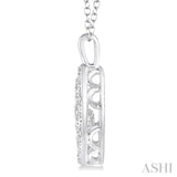 Silver Emotion Diamond Pendant