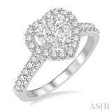 Heart Shape Lovebright Diamond Ring