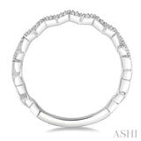Zig Zag Light Weight Diamond Fashion Ring