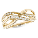 14Kt Gold Ladies Diamond Ring