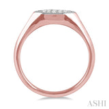 Marquise Shape Lovebright Essential Diamond Signet Ring