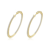 35 mm Hoop Earrings