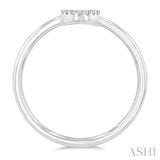 'O' Initial Diamond Ring